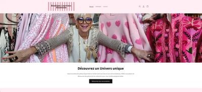 Aperçu du site Boutique Laurence Baudouin