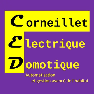 Logo  Corneillet Electrique Domotique — partenaire d'Aide Numérique 37