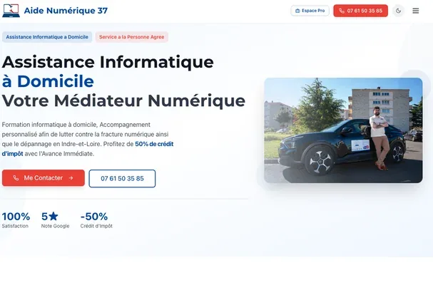 Réalisation web – Aide Numérique 37