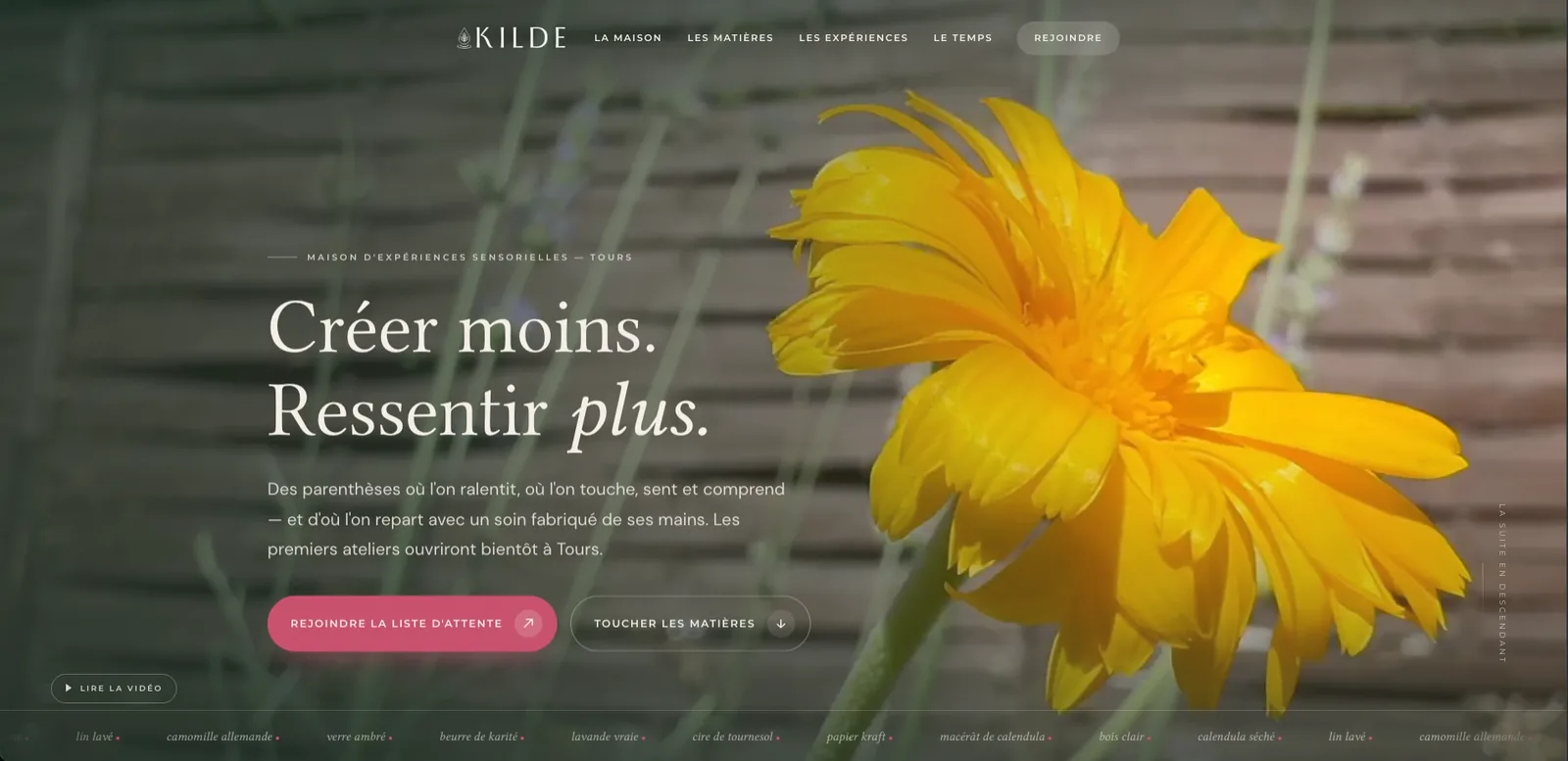 Réalisation web – Kilde.fr